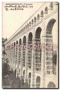 Postcard Old Roquefavour Aqueduct built 1862 66 B du Rhone