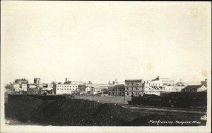 Tampico Mexico Panoramic View c1920 Real Photo Postcard