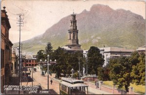 South Africa St George's Cathedral From Wale Street Cape Town Postcard 05.42