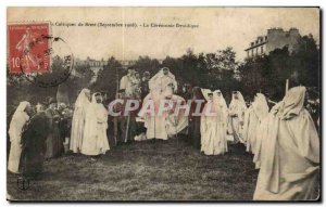 Old Postcard Fetes De Brest Celtic Druids Druidic Ceremony