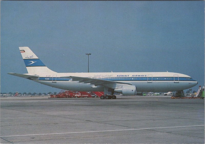 Aviation Postcard - Airbus A310 Kuwait Airways Aeroplane Ref.RS16826