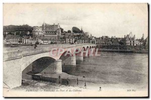 Old Postcard Amboise Panorama Du Pont and Du Chateau