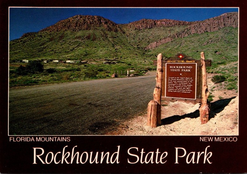 New Mexico Florida Mountains Rockhound State Park