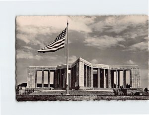 Postcard Mardasson Memorial, Bastogne, Belgium