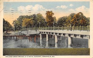 College Creek Bridge U. S. Naval Academy - Annapolis, Maryland MD