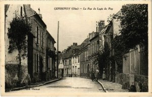 CPA Gerberoy- La Rue du Logis du Roy FRANCE (1020915)