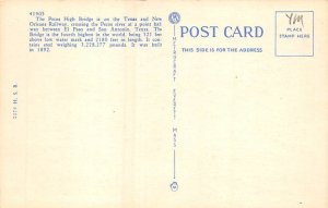 Pecos High Bridge Postcard