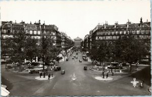 postcard rppc Paris France - Avenue de l'Opera