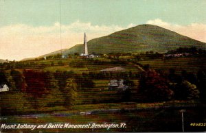 Vermont Bennington Mount Anthony and Battle Monument