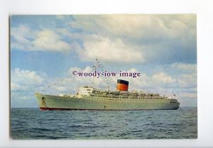 LN0769 - Cunard Liner - Caronia , built 1948 - postcard