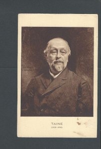 Post Card H A Taine French Historian Critic & Philosopher 1822-1893