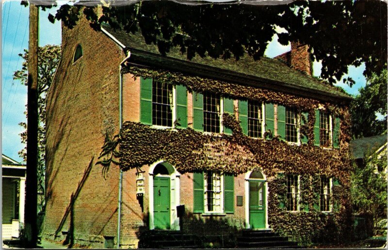 Our House Museum 434 1st Ave Gallipolis Ohio OH Postcard VTG UNP Koppel Vintage 