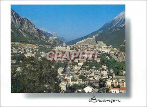 Modern Postcard Briancon Htes Alpes France Highest city of Europe General view