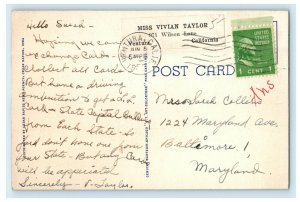 c1950s St Lukes Methodist Hospital Cedar Rapids Iowa IA Vintage Postcard