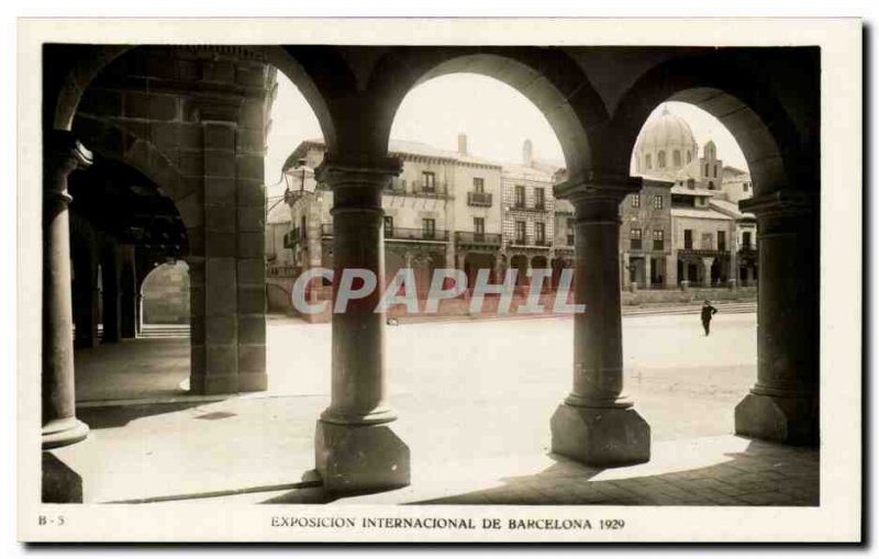 Old Postcard Spain Espana Spain Exposicion Internacional Barcelona 1929