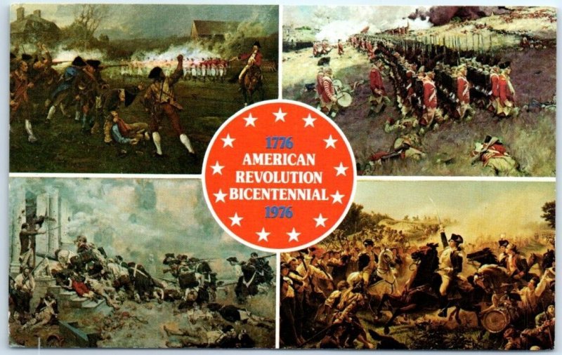 Postcard - American Revolution Bicentennial (1776-1976) 