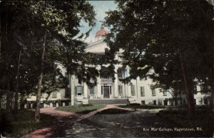 Hagerstown MD Kee Mar College c1910 Postcard