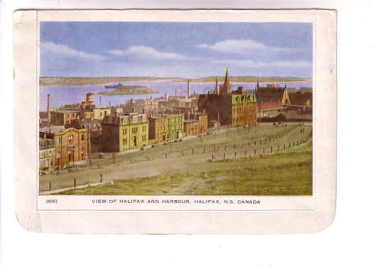 Lettercard, Halifax, Harbour, Nova Scotia