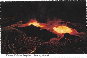 Kilauea Volcano Lava Eruption Big Island of Hawaii 4 by 6 size
