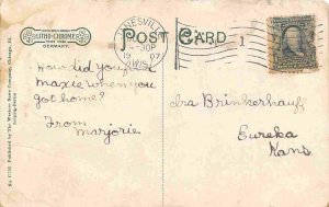 YMCA Janesville Wisconsin 1907 postcard