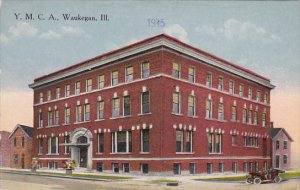 Illinois Waukegan Y M C A Building 1918