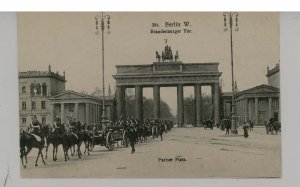 Germany - Berlin. Brandenburg Gate at Parisian Place