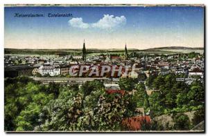 Old Postcard Kaiserslautern Totalansicht