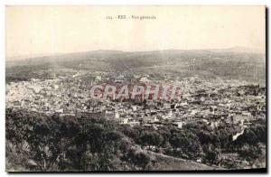 Postcard Old Fez Vue Generale