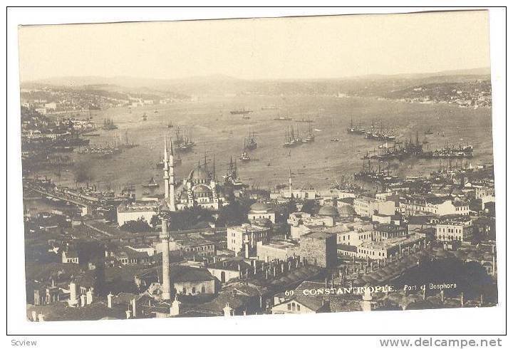 RP; Constantinople , Turkey , 00-10s Port de Bosphore