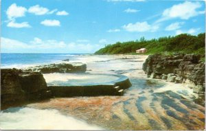 Postcard Bermuda - Beach at Grape Bay, Paget