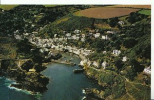Cornwall Postcard - Aerial View of Polperro - Ref ZZ6095