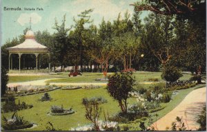 Bermuda Victoria Park Vintage Postcard C279