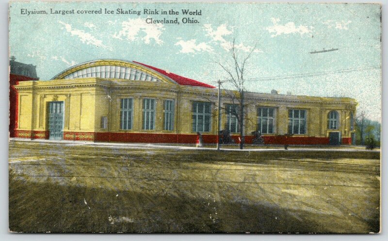 Cleveland Ohio~Elysium Ice Skating Rink~107th & Euclid~Demolished 1951~c1910