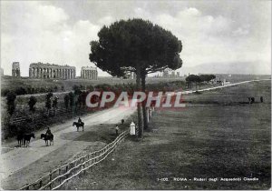 Postcard Modern Roma Ruderi Claudio Degli Acquedotti