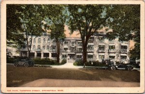The Oaks, Thompson Street Springfield MA Vintage Postcard R75
