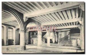 Old Postcard Louvain Les Halles Lost Steps