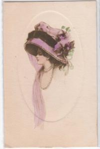 Woman with a Big Hat