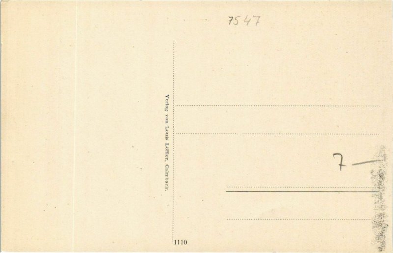 CPA AK Calmbach Blick vom Hengstberg GERMANY (1010302)