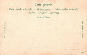 Fluhli Bei Sachsein Kaplanei Switzerland Vintage Postcard 1900's