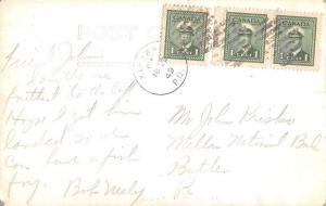 Kipawa Quebec Canada White Pine Lodge Fishing Exaggeration Real Photo PC J80002