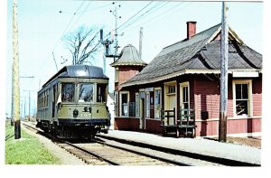 Railway Train, Chambly Station, Quebec, 1955