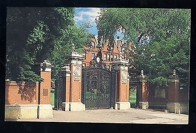 Providence, Rhode Island/RI Postcard, Brown University, Van Wickle Gates