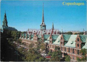 Postcard Modern Copenhagen Borsen
