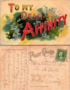 To My Dear Affinity (19555