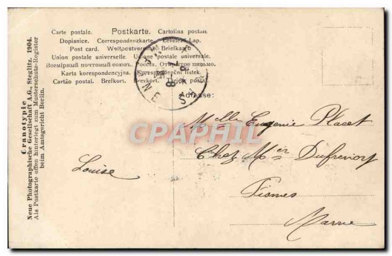 Old Postcard Fantaisie