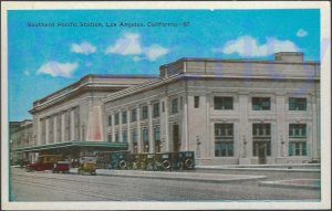 SOUTHERN PACIFIC STATION (62) LOS ANGELES CALIFORNIA