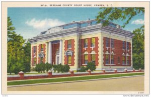 Kershaw County Court House, Camden, South Carolina, 30-40s