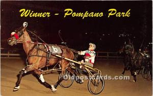 Pompano Park Winner Pompano Beach, Florida, FL, USA Horse Racing Unused 