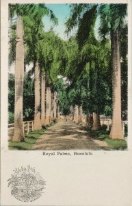 Royal Palms Honolulu HI Aloha Nui Unused Hawaii South Seas Curio Co Postcard E75