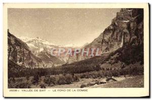 Old Postcard Vallee De Sixt Le Fond De La Combe